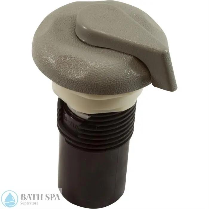 Waterway Air Control - 1" Top Access 5 Scalloped Style Grey (660-3587) Spa Parts 660-3587