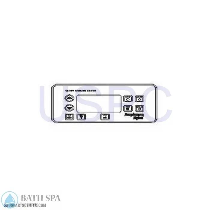 Sundance - 1995-1997 800 Control Panel (1 pump w/o Blower) Sundance Spa Parts 6600-054
