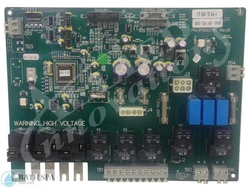 Sundance Spas PCB Circuit Board (6600-730) Spa Parts: Spa Circuit Boards (Sundance) 6600-730