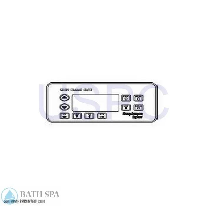 Sundance - 1995-1999 800 Control Panel (1 pump w/Blower) Sundance Spa Parts 6600-808