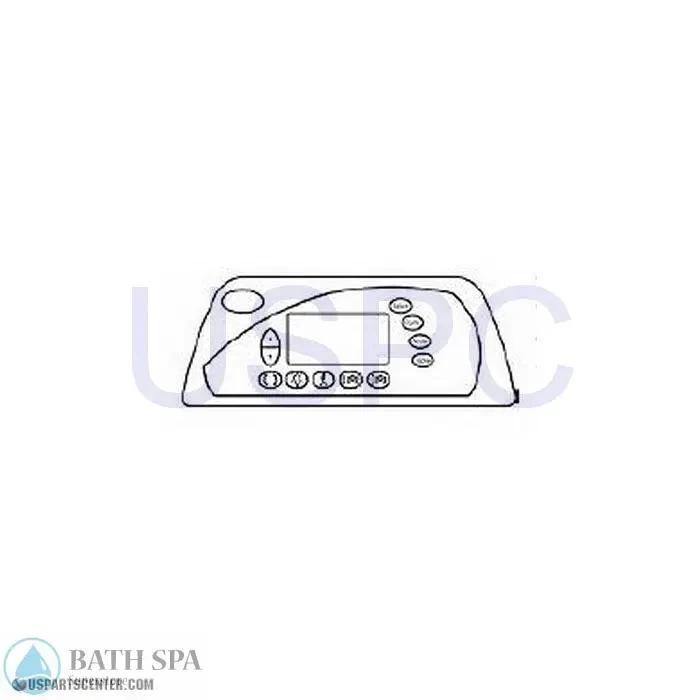 Sundance - 2000 850 Control Panel(2 Pump) Sundance Spa Parts 6600-830