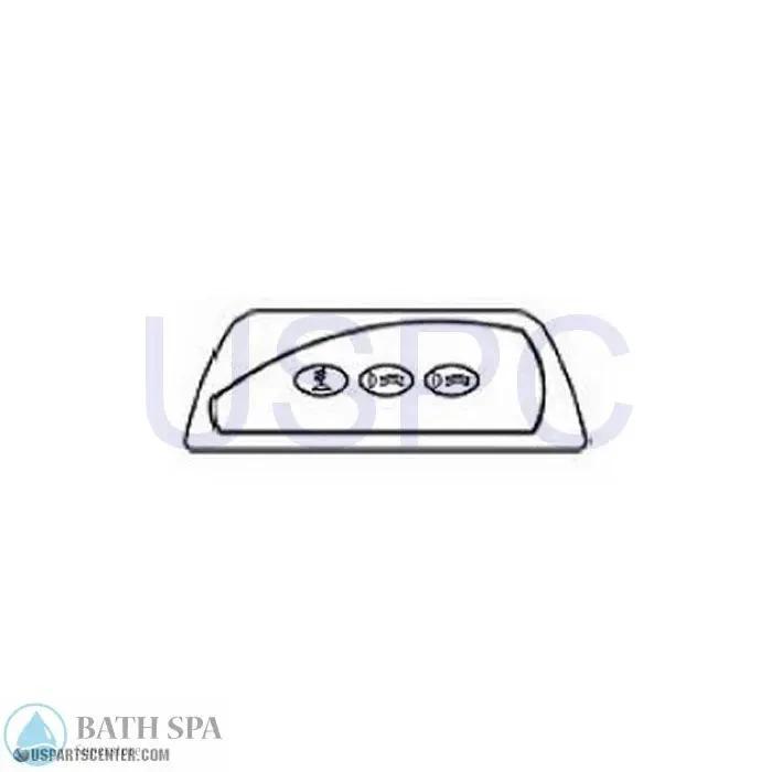 Sundance - 2000 850 Remote Panel(2 Pump) Spa Parts 6600-831