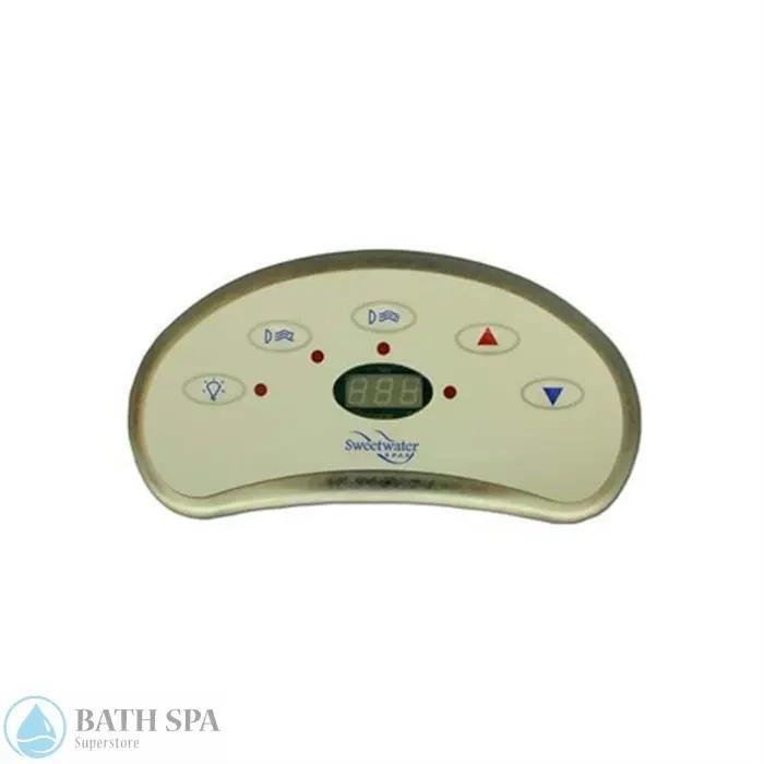 Sundance 2000-2002 Sweetwater Control Panel 6600-832 Sundance Spa Parts 6600-832_spa-control-electronic-keypads-sundance-jacuzzi-lx-15-80