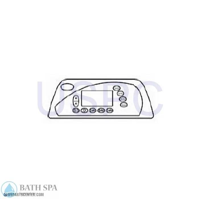 Sundance - 2001 850 Maxxus Panel(3 Pump) Spa Parts 6600-836_e0c7efad-d09e-4df1-9352-fccc100f81da