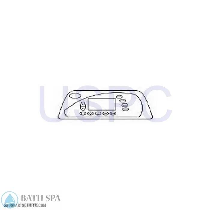Sundance - 2001 850 Control Panel (2 Pump) Spa Parts 6600-839_e494db1b-39f5-4ad5-bb04-51b65ebf1766