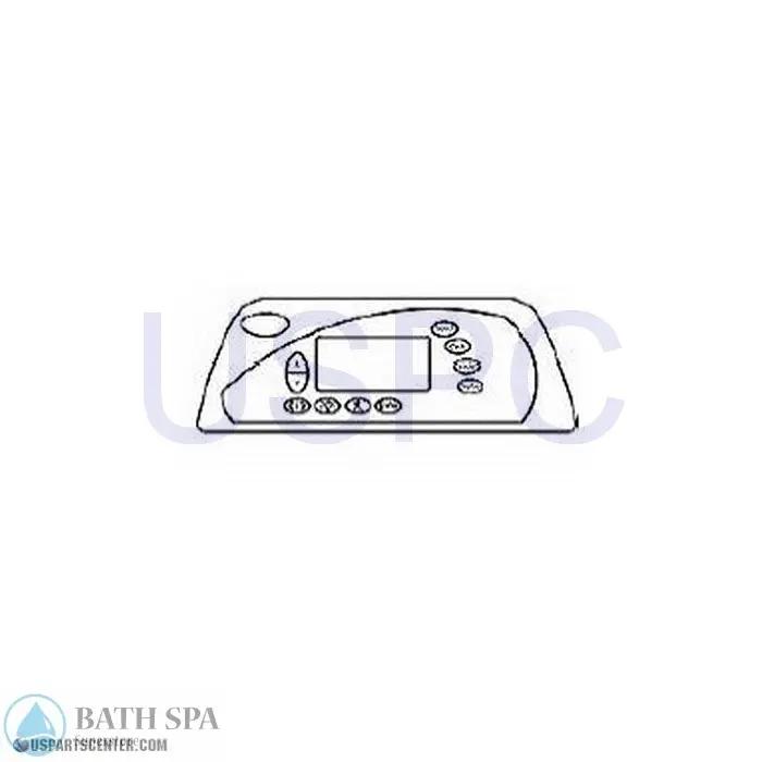 Sundance - 2000 850 Inground Control Panel (1 Pump) Spa Parts 6600-841