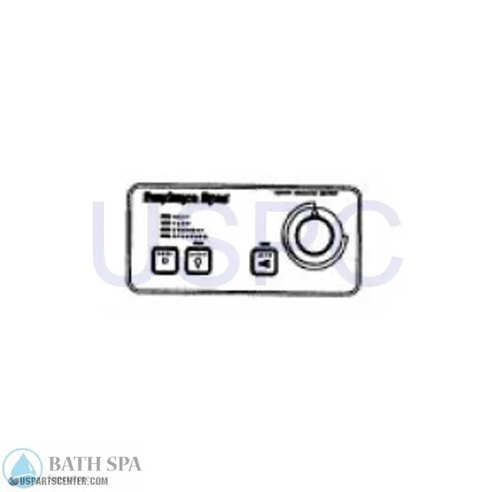 Sundance - 400 E.V. Control Panel Spa Parts 6600-993