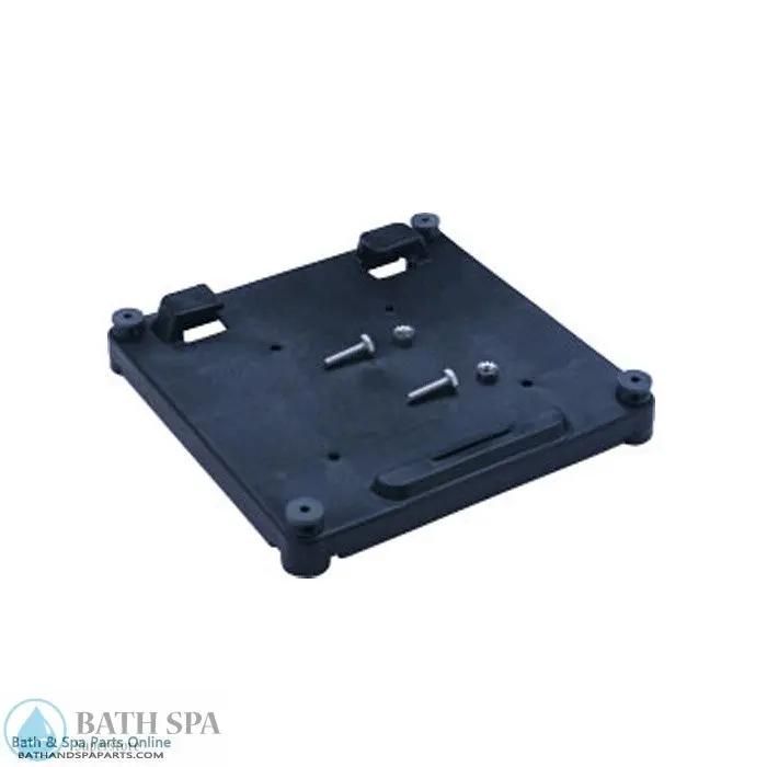 Waterway Universal Floating 9" x 9" Pump Base Assembly (672-1160) Spa Pumps & Parts: Spa Pump Motor Parts 672-1160