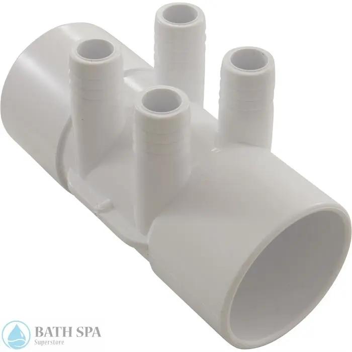 Sundance Manifold, 4-Ports (0.75" Barb) 2" Slip (6540-314) Sundance Spa Parts 672-7110_b7ee0c2e-04c4-4130-b8ca-bf47953f4c24