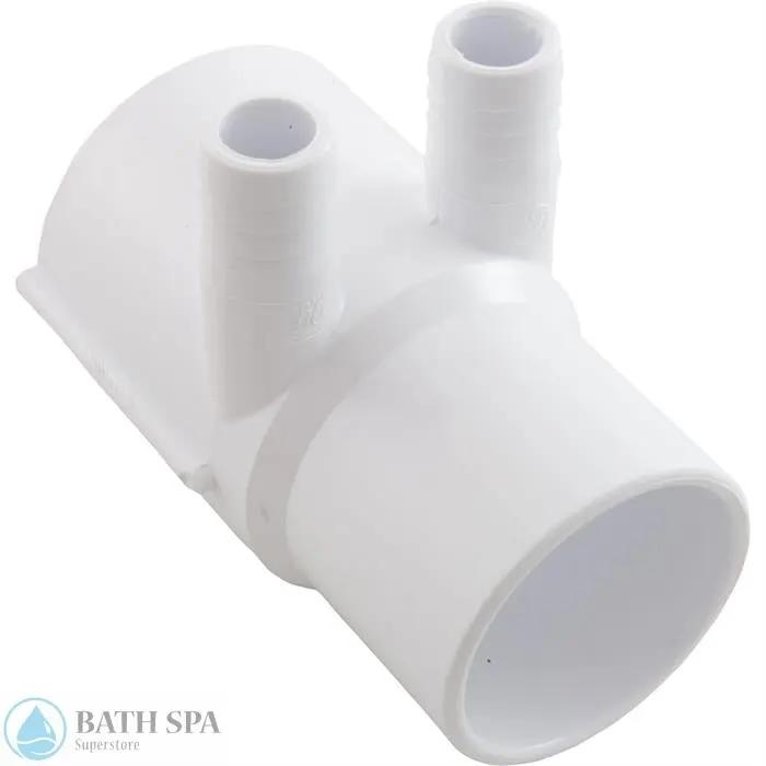 Sundance Manifold, 2-Ports (0.75 " Barb) x 2 " Slip x Spigot (6450-312) Sundance Spa Parts 672-7130_07d29265-e5be-422e-911a-138e63238784