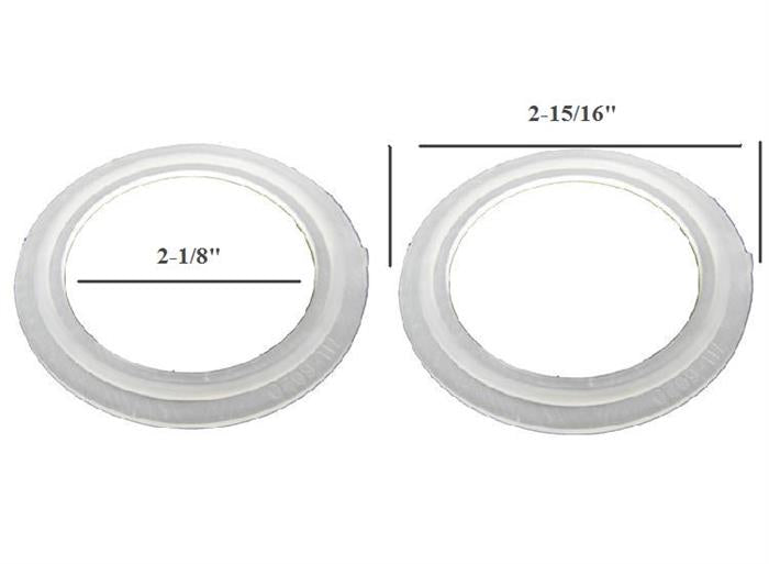 Waterway 2" Heater Tailpiece Gasket [With O-Ring Rib] (711-4030)