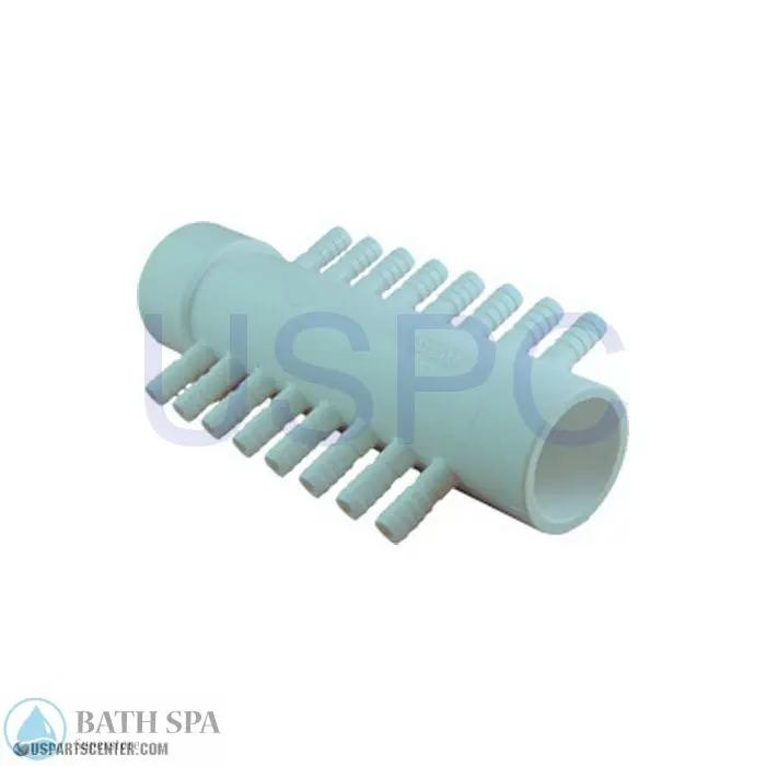 GG Air Manifold - (16) 3/8" x 1-1/2"S x 1-1/2" Spg Spa Parts 72084