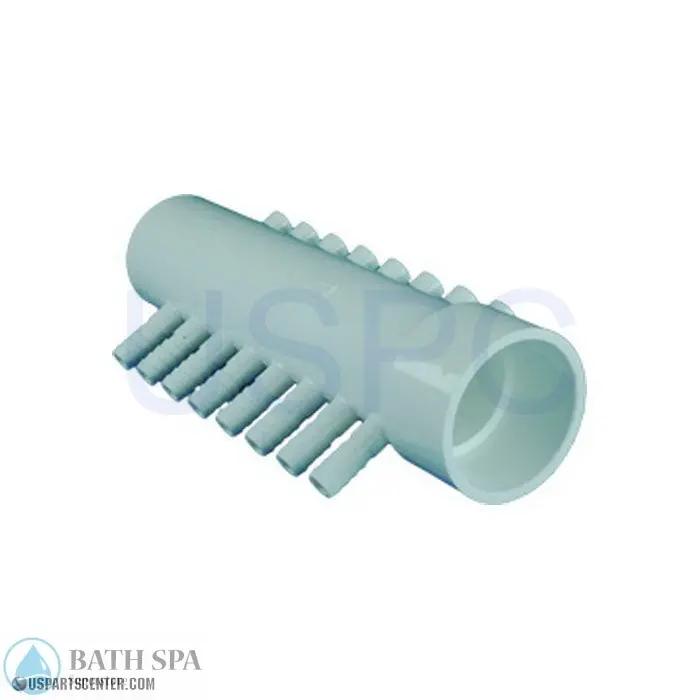 Balboa Air Manifold 72085 - (8) 3/8" x 1-1/2"S x 1-1/2" Spg Spa Parts 72085