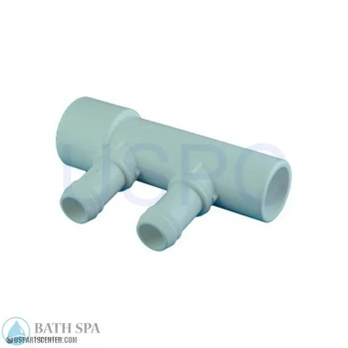 GG Barb Fittings - (2) 3/4" x 1"S x 1" Spg Spa Parts 72087