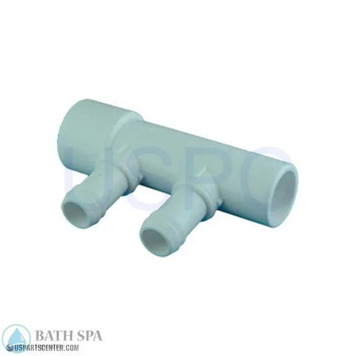 GG Barb Fittings - (2) 3/4" x 1"S x 1" Spg Spa Parts 72087