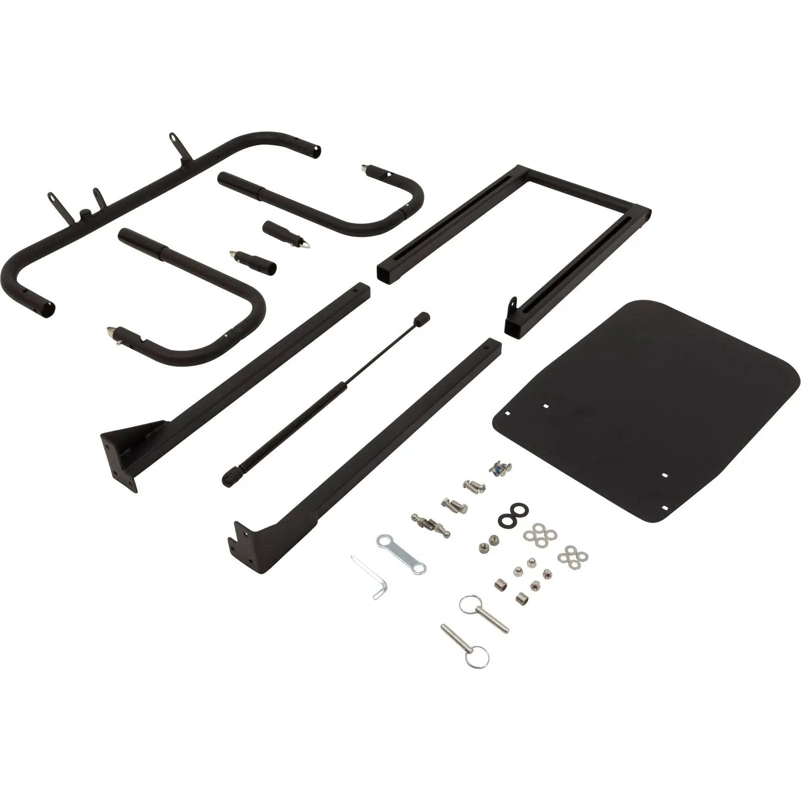 Cover Valet EX Spa Cover Lift All Aluminum Construction With Powder Coated Mounting Brackets Spa Cover Lifts 76-162-1010_XL