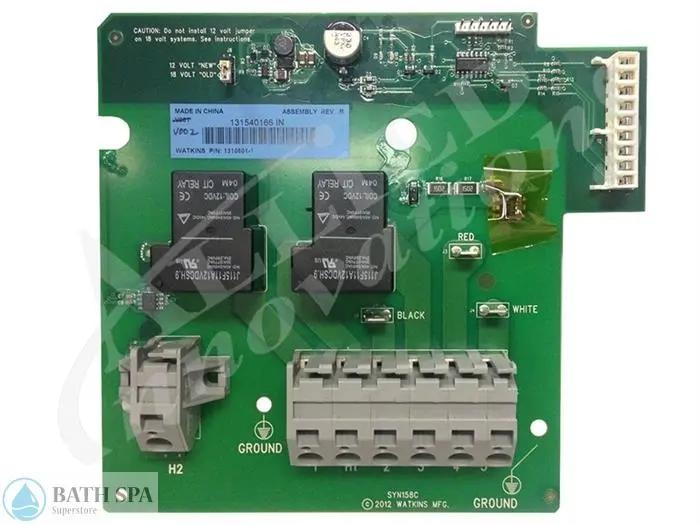 Watkins Caldera Spas IQ2020 Advent Heater Relay Board (77119) Spa Parts 77119