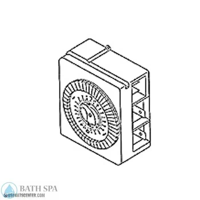 Intermatic PB Series Blue - 24 Hour Time Clock - 240 volt Spa Parts 80-1010_95dc89ec-f14f-4622-a44c-139f3bdfd426