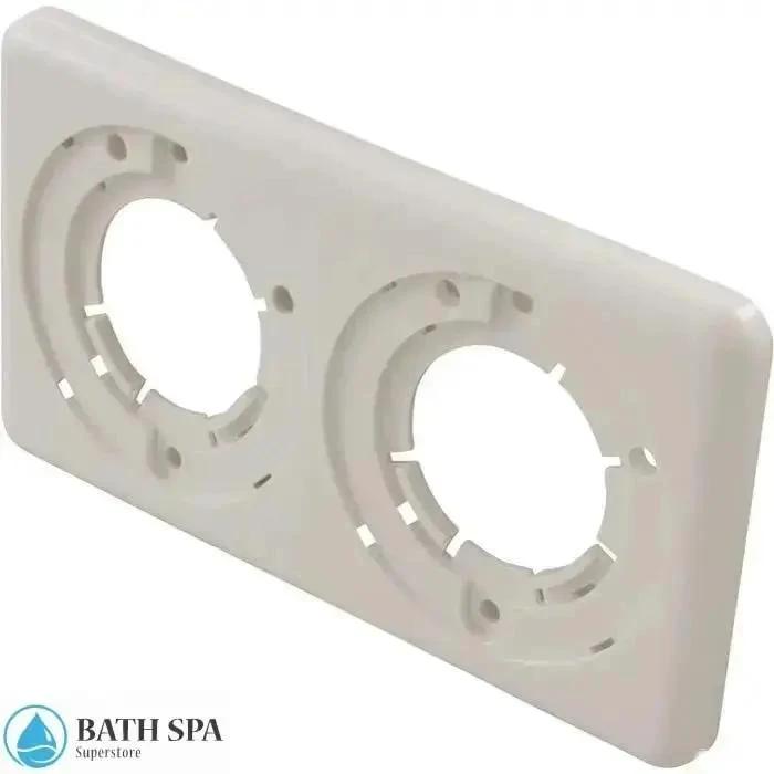 Jacuzzi Whirlpool Two Position Control Panel Dual Function Replacement Part With One Air Button And One Air Control 1. Control Panel (White) Bath Parts: Bath Air Controls (Jacuzzi Whirlpool) 8241940