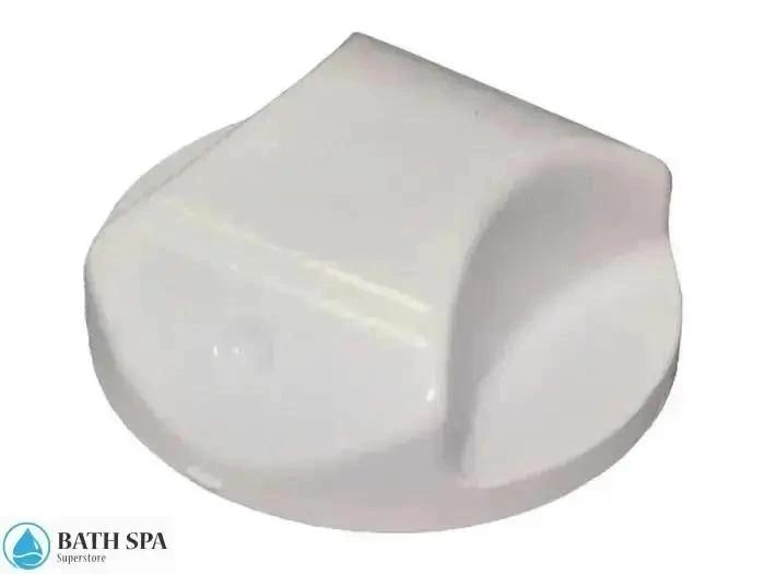Jacuzzi Whirlpool Two Position Control Panel Dual Function Replacement Part With One Air Button And One Air Control 2. Air Control Knob (White) Bath Parts: Bath Air Controls (Jacuzzi Whirlpool) 8267940