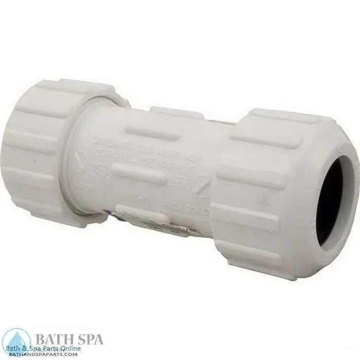 Flo Control 1" Compression Coupling (11010) PVC Plastic Fittings & Valves: Couplings 89-350-1051_xl