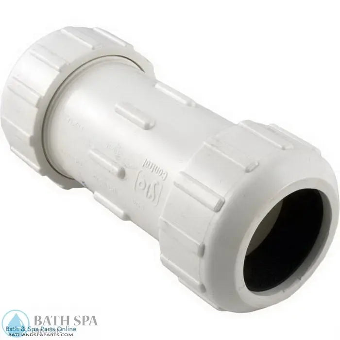 Flo Control 1-1/2" Compression Coupling (11015) PVC Plastic Fittings & Valves: Repair Fittings 89-350-1053_xl