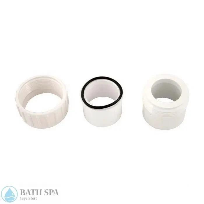 Gecko AquaFlo Pump Union Two Inch Spigot Or One And One Half Inch Slip On Both Sides 58301000 PVC Plastic Fittings & Valves: Unions 89-402-1088_XL