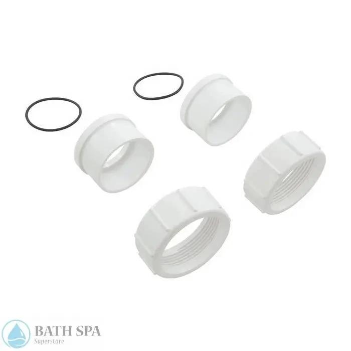 Gecko AquaFlo Pump Union 2 Inch FBT To 2 Inch Slip Connector Pack Of 2 52272000 Replacement Fittings PVC Plastic Fittings & Valves: Unions 89-402-1106_XL