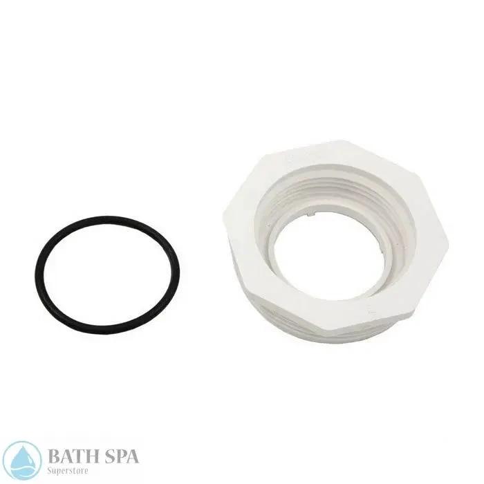 Gecko AquaFlo Pump Union Adapter 2 Inch MBT To One And One Half Inch MBT Without O Ring For Marine Aquarium Plumbing PVC Plastic Fittings & Valves: Unions 89-402-1126_XL
