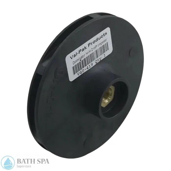 Gecko AquaFlo Val Pak 2.0 HP Dominator Pump Impeller Closed Face High Head 91692600 Spa Pumps & Parts: Spa Pump Impellers (Gecko) 91692600