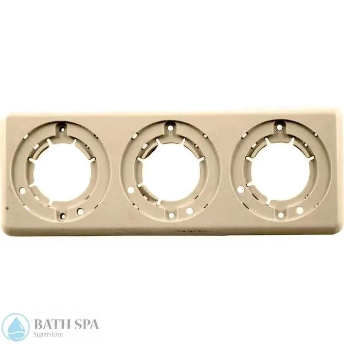 Jacuzzi Whirlpool Bath Three Position Control Panel Almond Finish Model 9224914 OEM Compatible Bath Parts: Bath Air Controls (Jacuzzi Whirlpool) 9224914