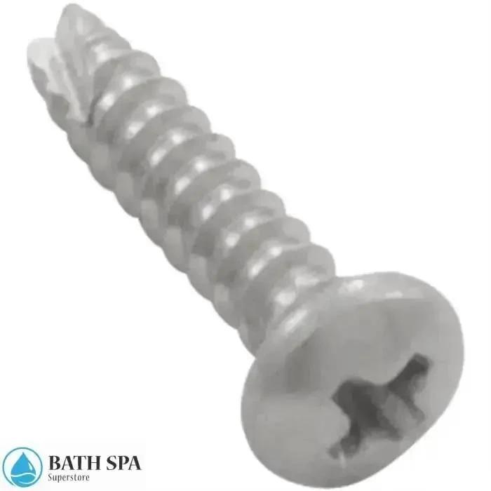 Jacuzzi Whirlpool Two Position Control Panel Dual Function Replacement Part With One Air Button And One Air Control 8. Screw (4 req'd) Bath Parts: Bath Air Controls (Jacuzzi Whirlpool) 9724000