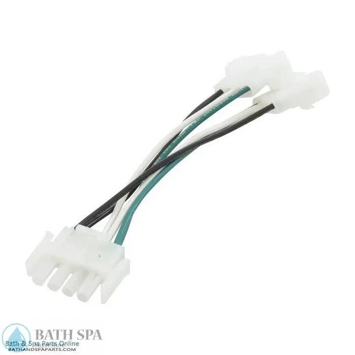 Gecko 6 Inch Cable Splitter PP1 Amp Male To 2 Female 9920-401369 Gecko Alliance High Quality Cable Interface Electrical: Cords & Cables 9920-401369_XL