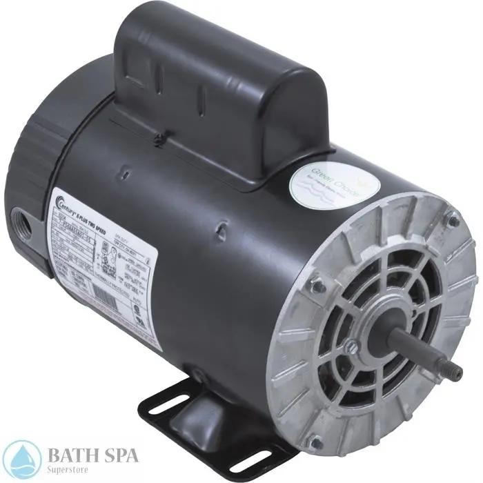 AquaStorm Motor, 56FR, 6.0 HP SPL, (3 hp) 2 Spd 230V, Thru Bolt Spa Pumps B2334