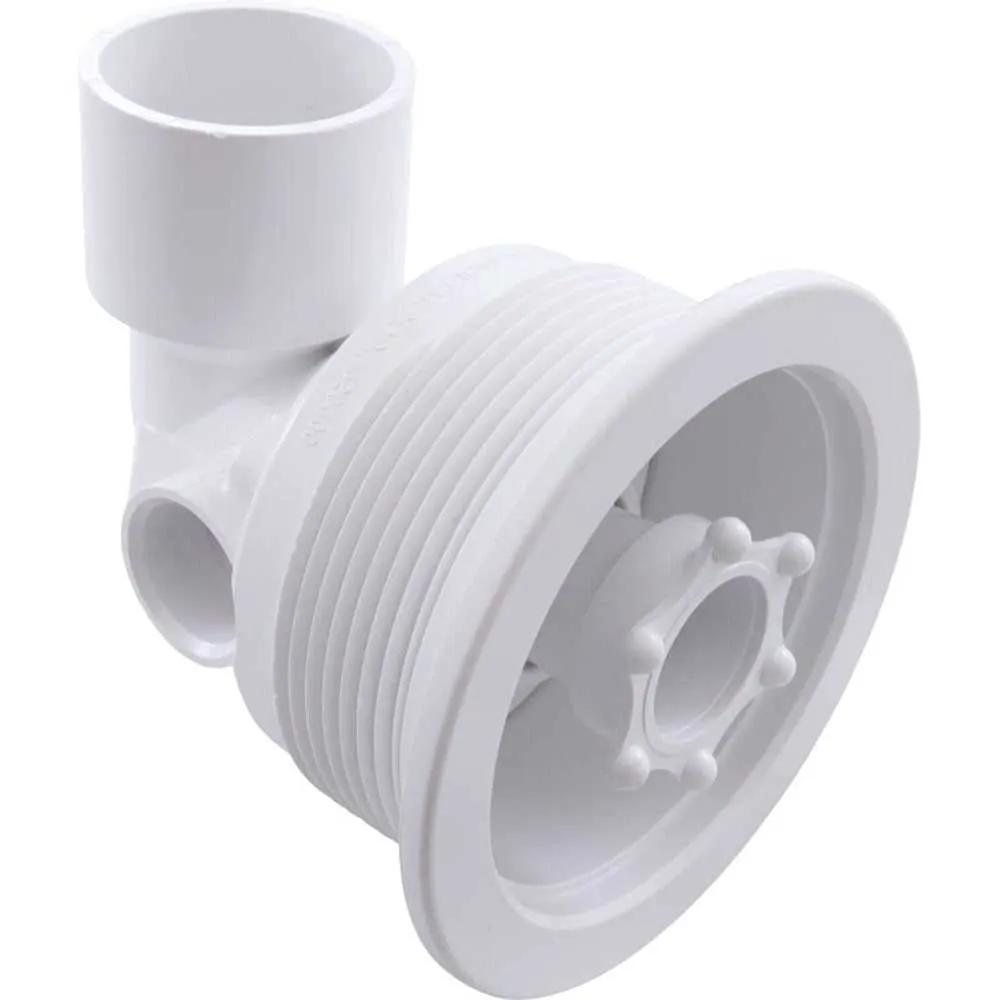 Jacuzzi HTC Complete Jet White Whirlpool Bath Jet (less Nut & Back-up ring) Bath Parts: Bath Jet Trim (Jacuzzi Whirlpool) B785940
