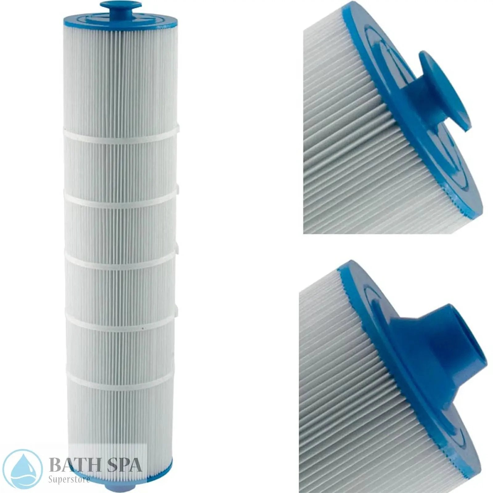Filbur Spa and Pool Replacement Filter Cartridge PC0730 Point Bonded for Quick Dirt Removal and High Flow Spa Filters: Replacement Cartridges - Filbur 7" Outside Diameter Cartridge C-7606