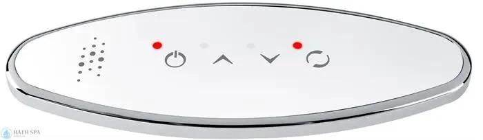 Air Blower Topside LED Oval L Four Button Polished Chrome CG SENSOR L CP Control Bath Parts: Bath Controls (Electric) CG_SENSOR-L_CP