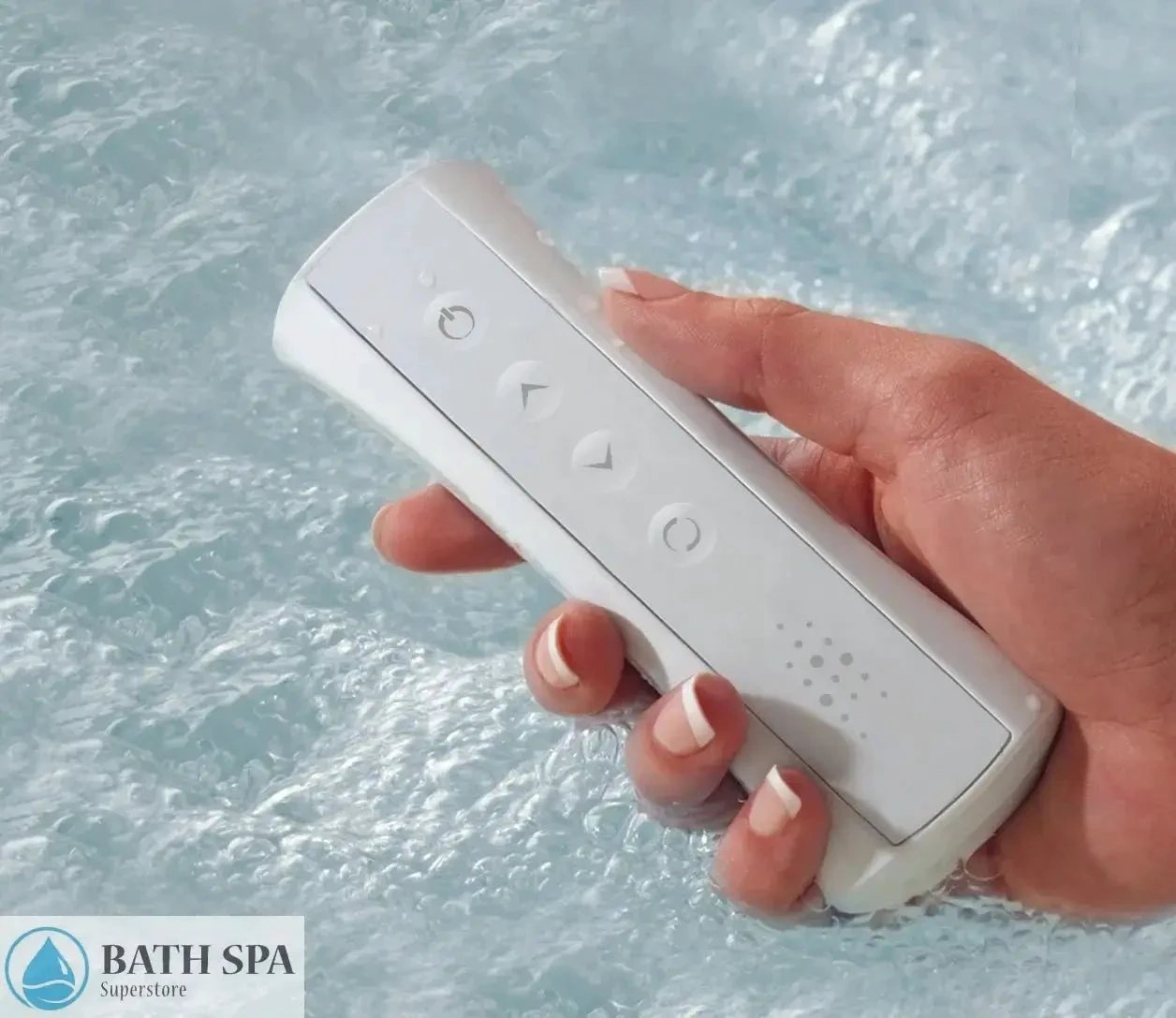 Aquaglass Waterproof 4 Button IR Remote Control With Sensor Box For Air Blower SLS Series Bath Parts: Bath Controls (Electric) CG__RTC-SENSOR-01B-WP_3