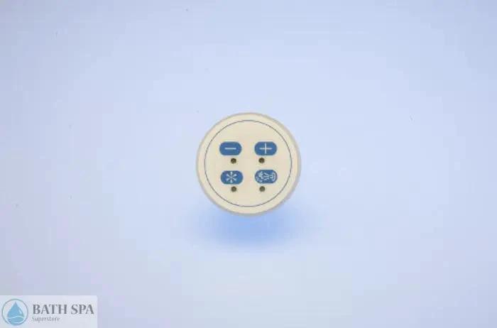 Kohler Keypad Round Button - Replacement Part for Air Blower 8141-6320 Hydro-Quip Compatible Bath Parts CIDU-252-01-06-13.1