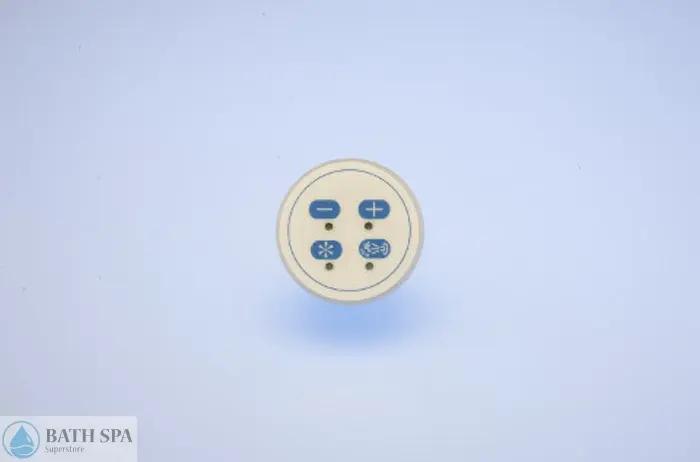 Touchstone Command Round Four Button Keypad (CIDU-252-01-06-13) Bath Parts CIDU252010613