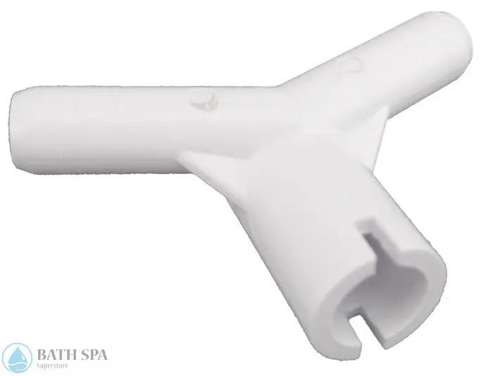CMP 3/8" Smooth Barb Wye (Use with V-Jet) [21065-000-000) Spa Parts CMP21065-000