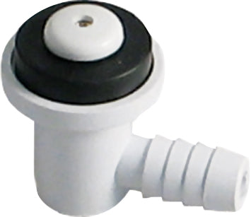 CMP Micro Air Injector (Ell, 3/8in RB) White (23039-010-000)