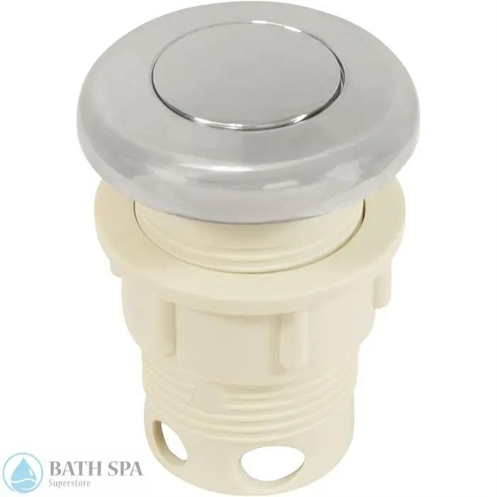 Air Button Small, 1-1/4" hole size, Chrome Bath Parts FBA-17
