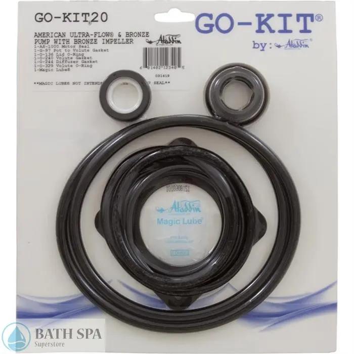 Go-Kit American Products Ultra Flow & Bronze Pump w/ Bronze Impeller Spa Parts Go-kit20_f514b449-4fee-4648-acaa-23a3acb8e504