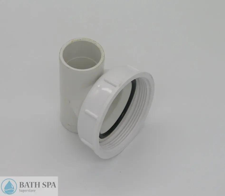 Jacuzzi Swivel Pump Union Tee, Outlet - 1.5"s x 1" Outlets (31-1807-08) Bath Pumps and Parts IMG_1183