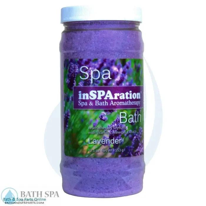 InSPAration Rx Sport Lavender Aromatherapy Crystals For Bath Soak Therapy 19 Oz Bottle Aromatherapy: InSPAration 19 Ounce Crystals IN-L-C