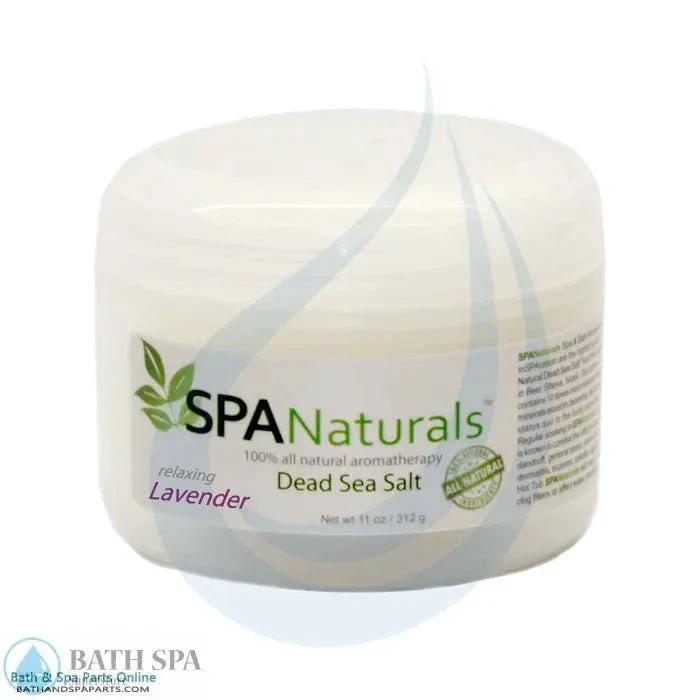 InSPAration Spa Naturals Relaxing Lavender Dead Sea Salt 11 oz Jar All Natural Aromatherapy for Hot Tubs Aromatherapy: InSPAration Spa Naturals IN-SPA-RL