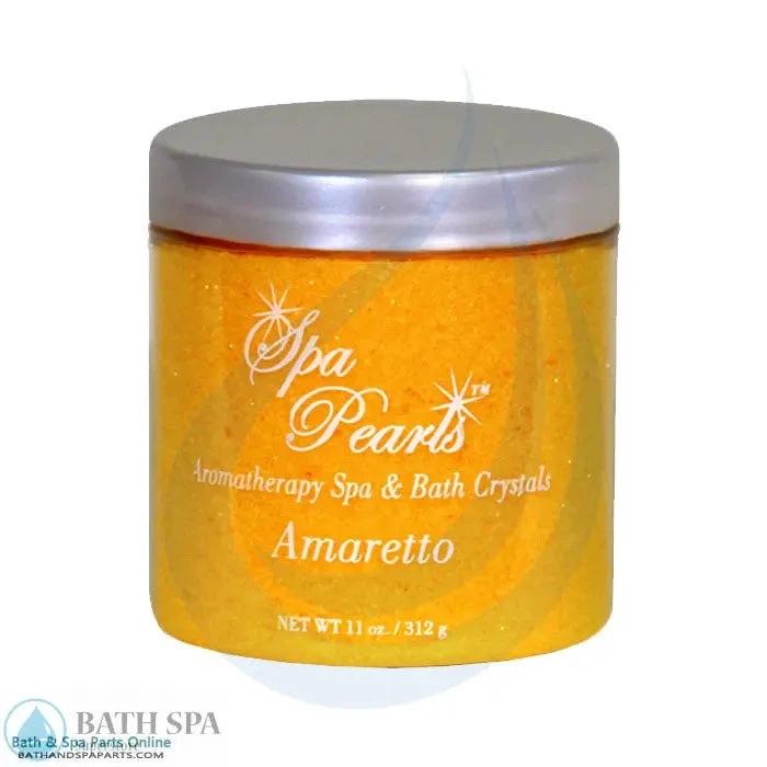 InSPAration Spa Pearls Amaretto Aromatherapy Crystals 11 Oz Jar for Home Spa Bath Aromatherapy: InSPAration Spa Pearls Crystals IN-SPC-AM