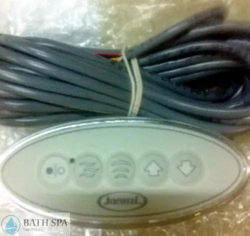 Jacuzzi Control Panel 5 Button Luxury Air Bath Y181000 Whirlpool Keypad Topside Replacement Spa Controls JACY181000