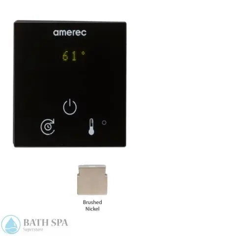 Amerec K3 (K60) Digital Control & ComfortFlo Steam head (9114-121) Brushed Nickel Steamers KT3_a635a871-7366-4bca-a5f3-cf66858e0452